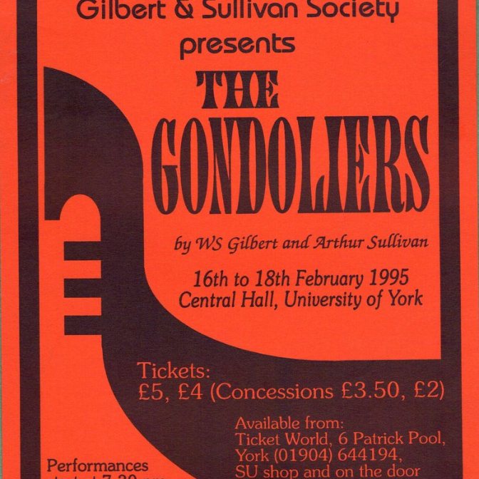 The Gondoliers 1995